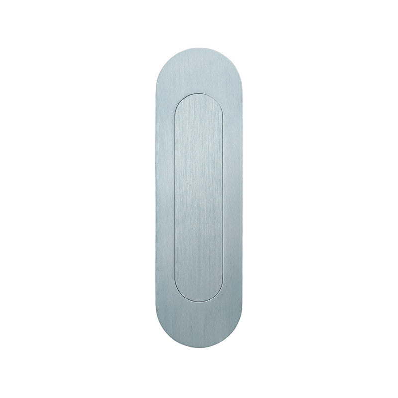 FSB Oval Flush Pull Spring Loaded Cover - Premium Cabinet Hardware for Kitchen & Bathroom - Perfect for Modern Home Renovation and Furniture Upgrade
