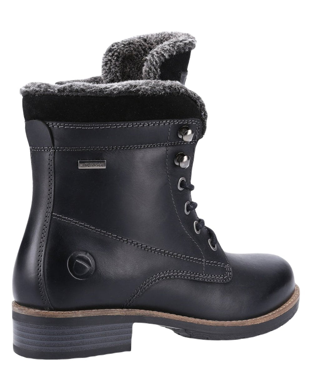 Cotswold Daylesford Mid Boots - Waterproof Leather Ankle Boots for Women, Comfortable Walking Shoes for Outdoor & Casual Wear - Perfect for Hiking, Travel & Everyday Use