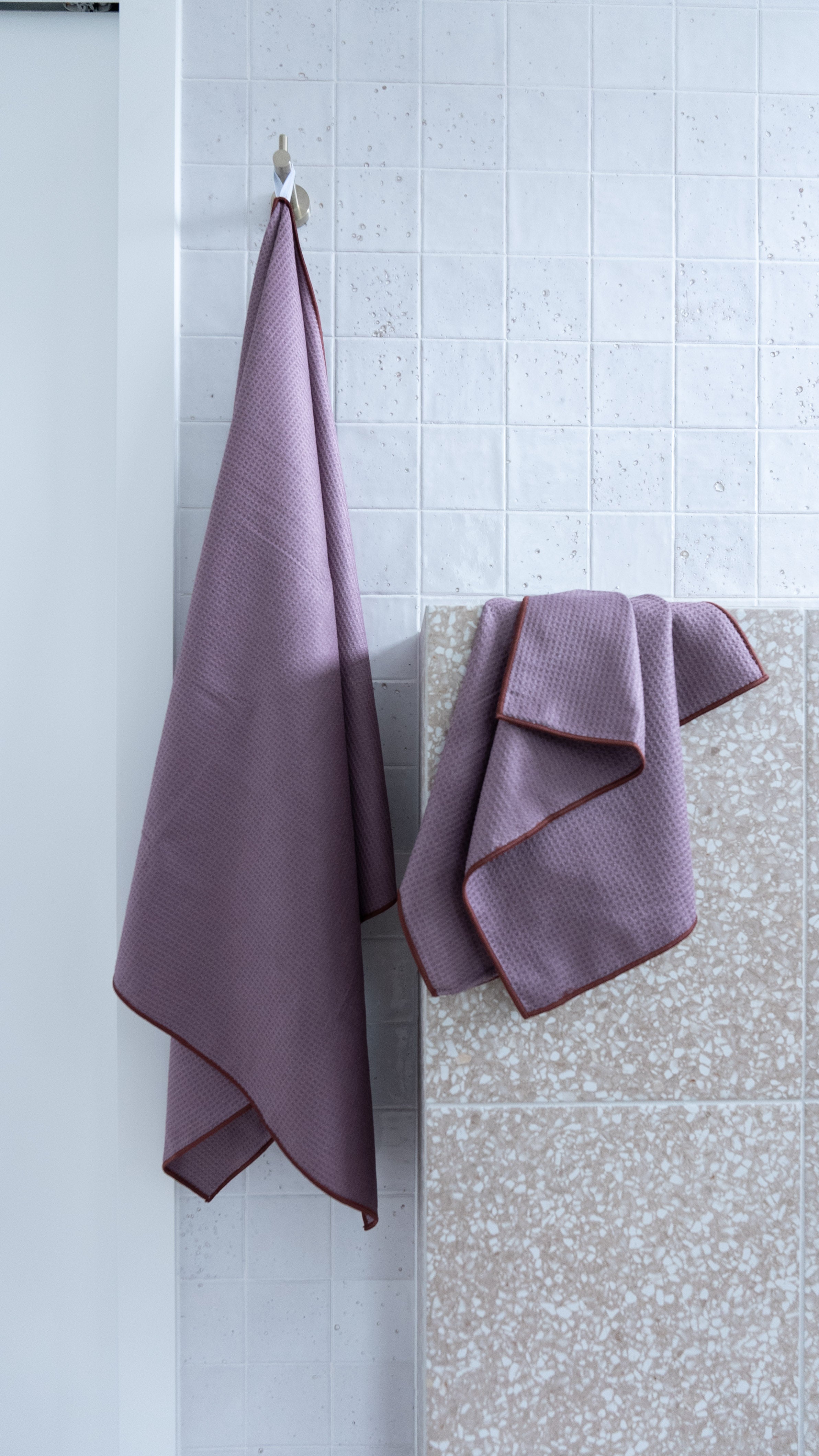 Premium Rose Taupe Bath Towel Set - Ultra Soft & Absorbent, 100% Cotton, Luxury Spa & Bathroom Decor - Perfect for Home, Hotel, and Gift Giving