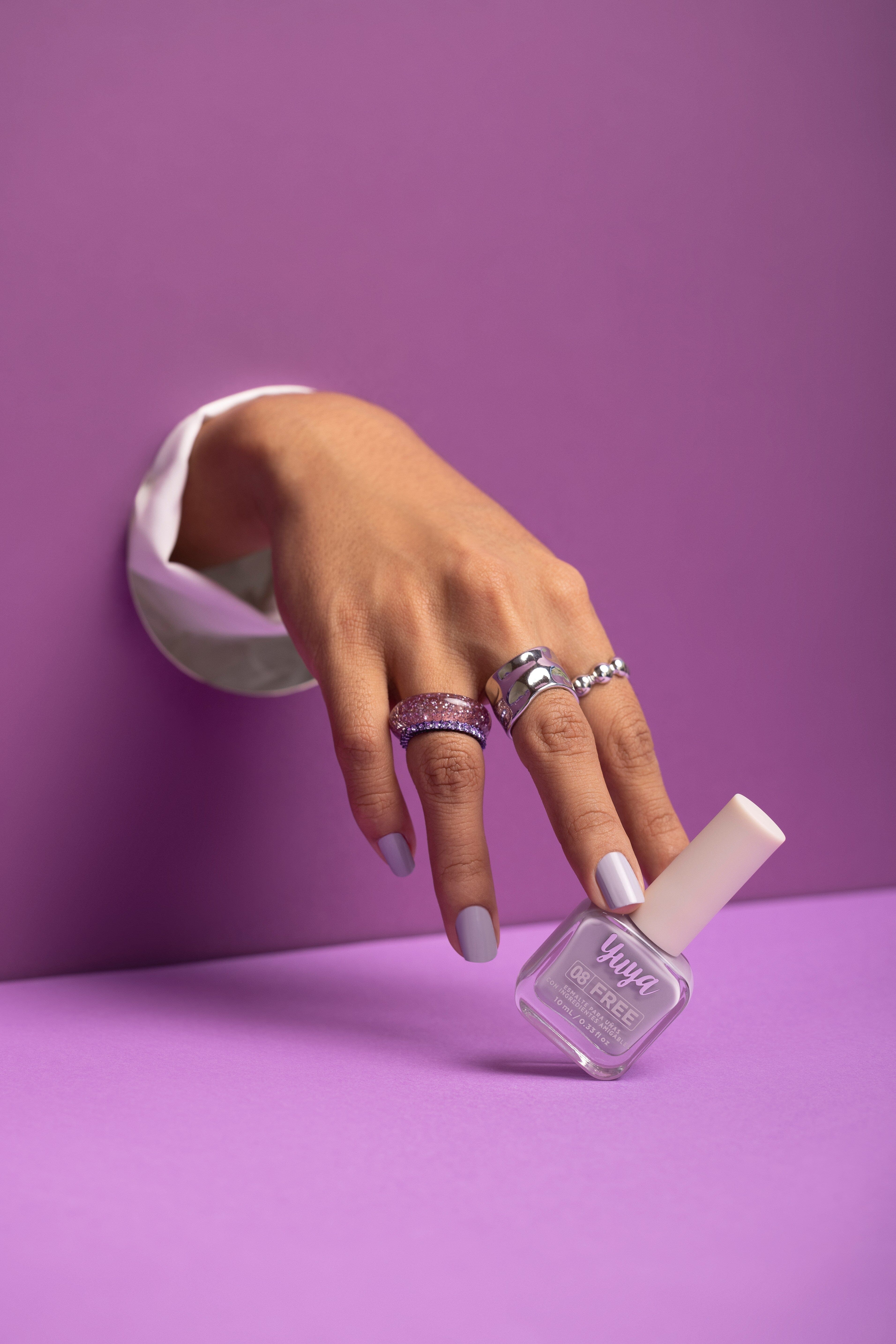 8-Free Nail Polish - RiÃ©game Non-Toxic Vegan Nail Lacquer for Manicures & Pedicures | Perfect for Salons, Home Use & Gifts