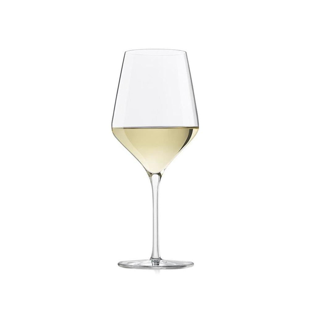 Libbey Prism 13 Oz Wine Glasses Set of 12 - Elegant Stemware for Red & White Wine, Perfect for Dinner Parties, Weddings & Home Entertaining