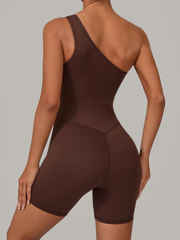 ZASUWA Women's Solid Color Cutout Romper Jumpsuit - Sexy Summer Outfit for Beach, Party & Night Out
