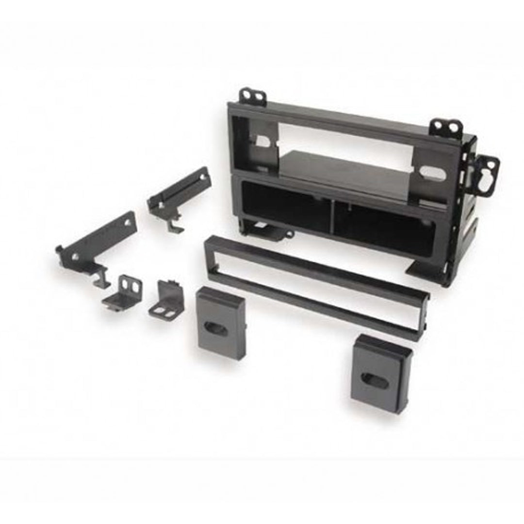 1993-2002 Toyota Corolla & Geo Prizm Single DIN Car Stereo Installation Kit with Pocket - Perfect for Aftermarket Radio Upgrade in Sedan Models