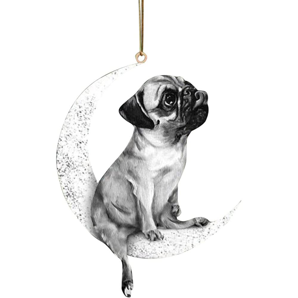 1PCS Unique Cartoon Christmas Ornament - Xmas Tree Hanging Pendant Decor Crafts for Holiday Decoration | Creative Gift for Family & Friends | Perfect for Christmas Tree, Home, Office Party Decorations