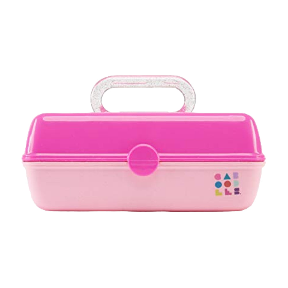 Caboodle Pretty In Petite Makeup Organizer - Portable Cosmetic Case for Travel & Daily Use | Perfect for Teens & Women | Compact Storage for Makeup, Jewelry & Essentials