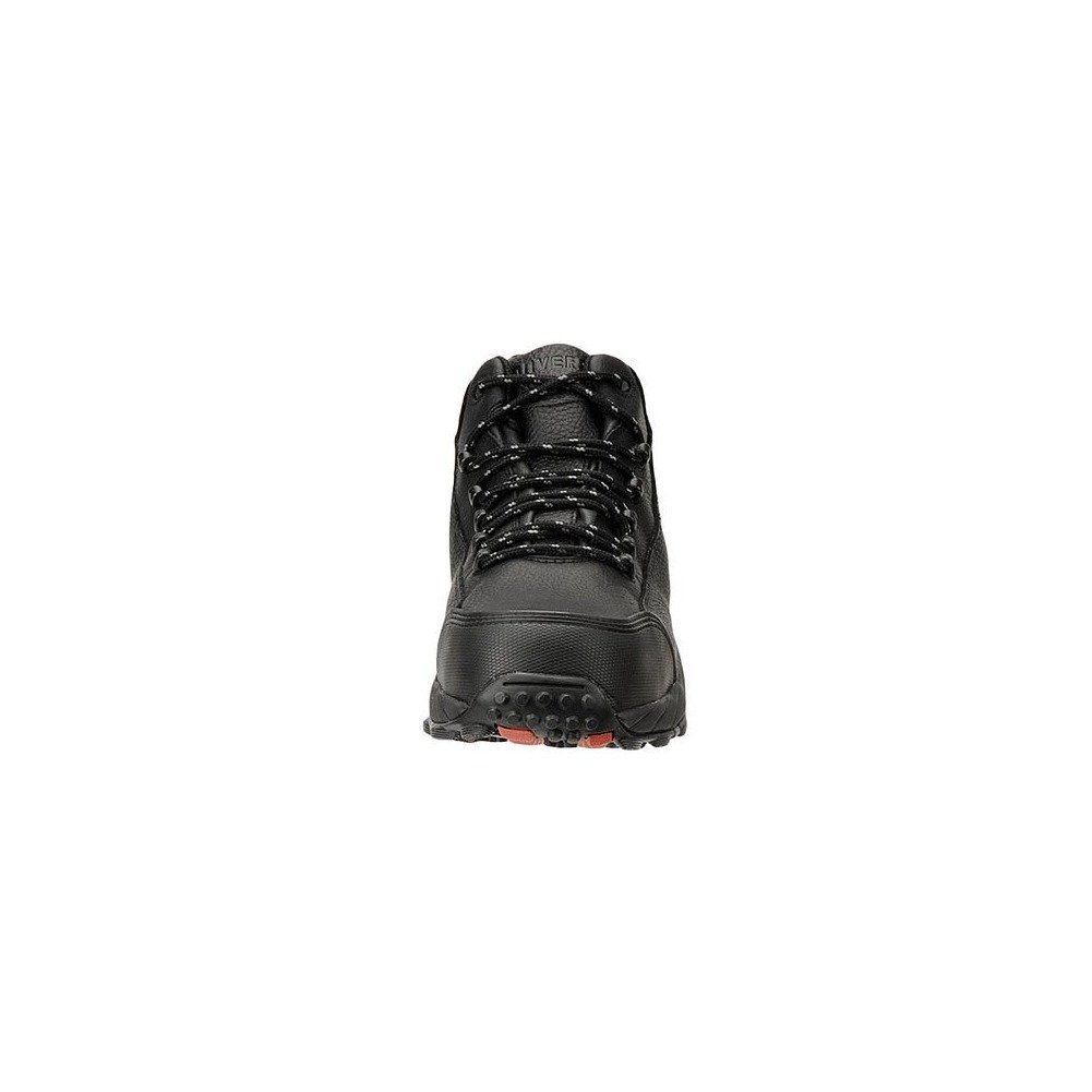 Reebok Men's Black Leather Work Shoes - Waterproof Gore-Tex Oxfords for Postal & Delivery Workers - Durable & Comfortable for Long Shifts