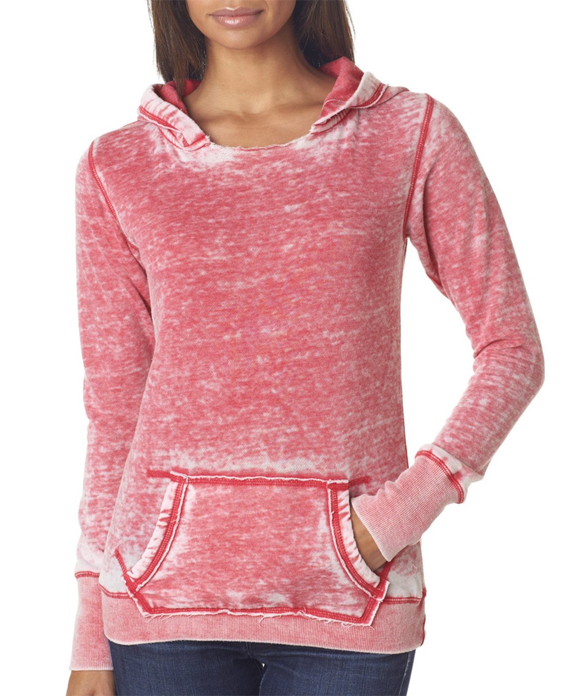 Women's Zen Pullover Hooded Sweatshirt - Soft Fleece Lounge Hoodie for Yoga, Meditation & Casual Wear