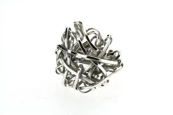 Elegant Knot Top Ring for Women - Sterling Silver Stackable Band - Perfect for Everyday Wear, Gifts & Special Occasions