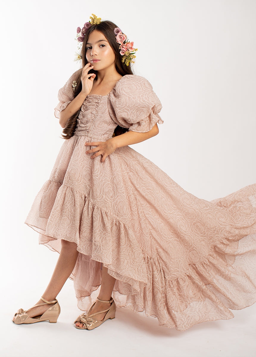 Shwaney Women's Elegant Dusty Lilac Impact Dress - Perfect for Weddings, Parties & Special Occasions