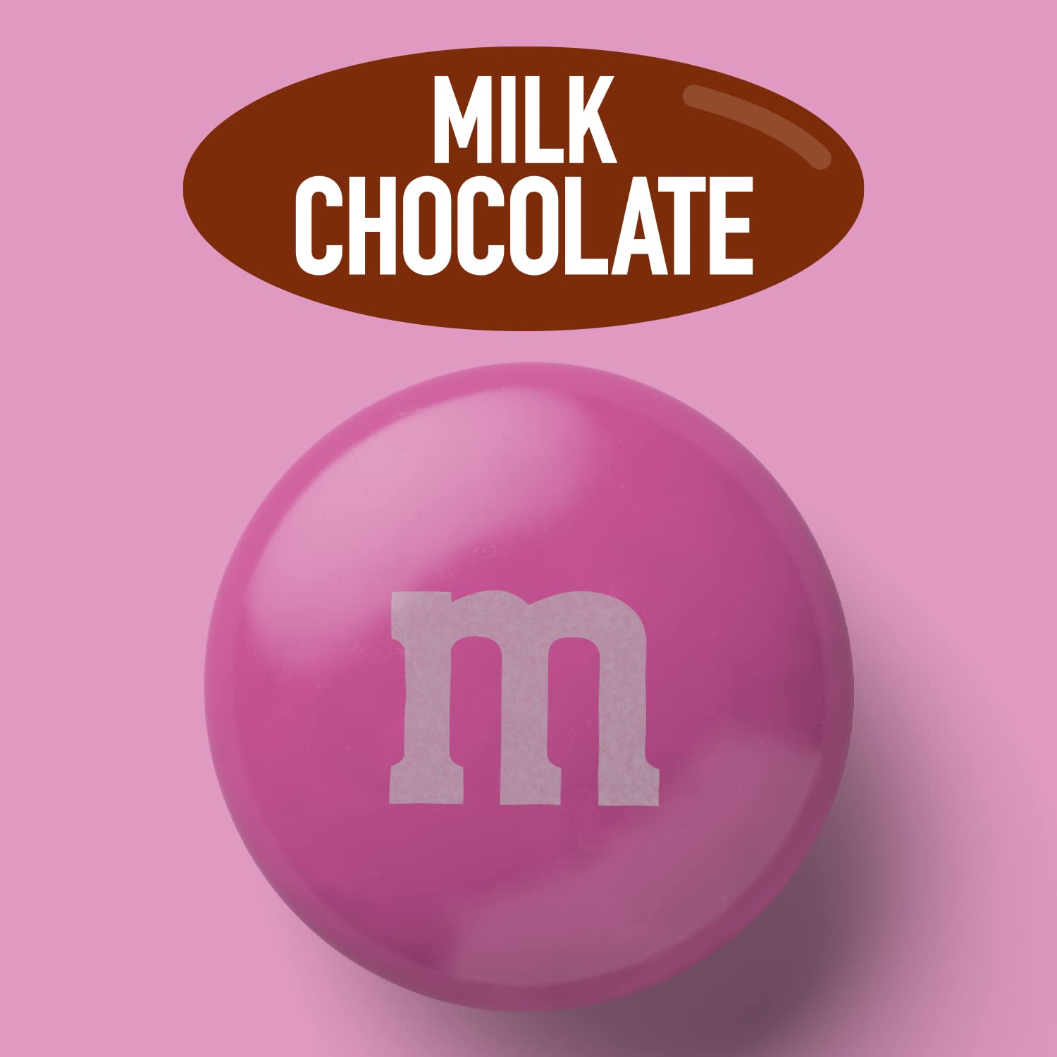 MyM&M's Milk Chocolate Candy - Single Color Dark Pink, 5lb Bulk Bag (Pack of 1) | Perfect for Birthday Parties, Wedding Favors & Bulk Candy Buffets