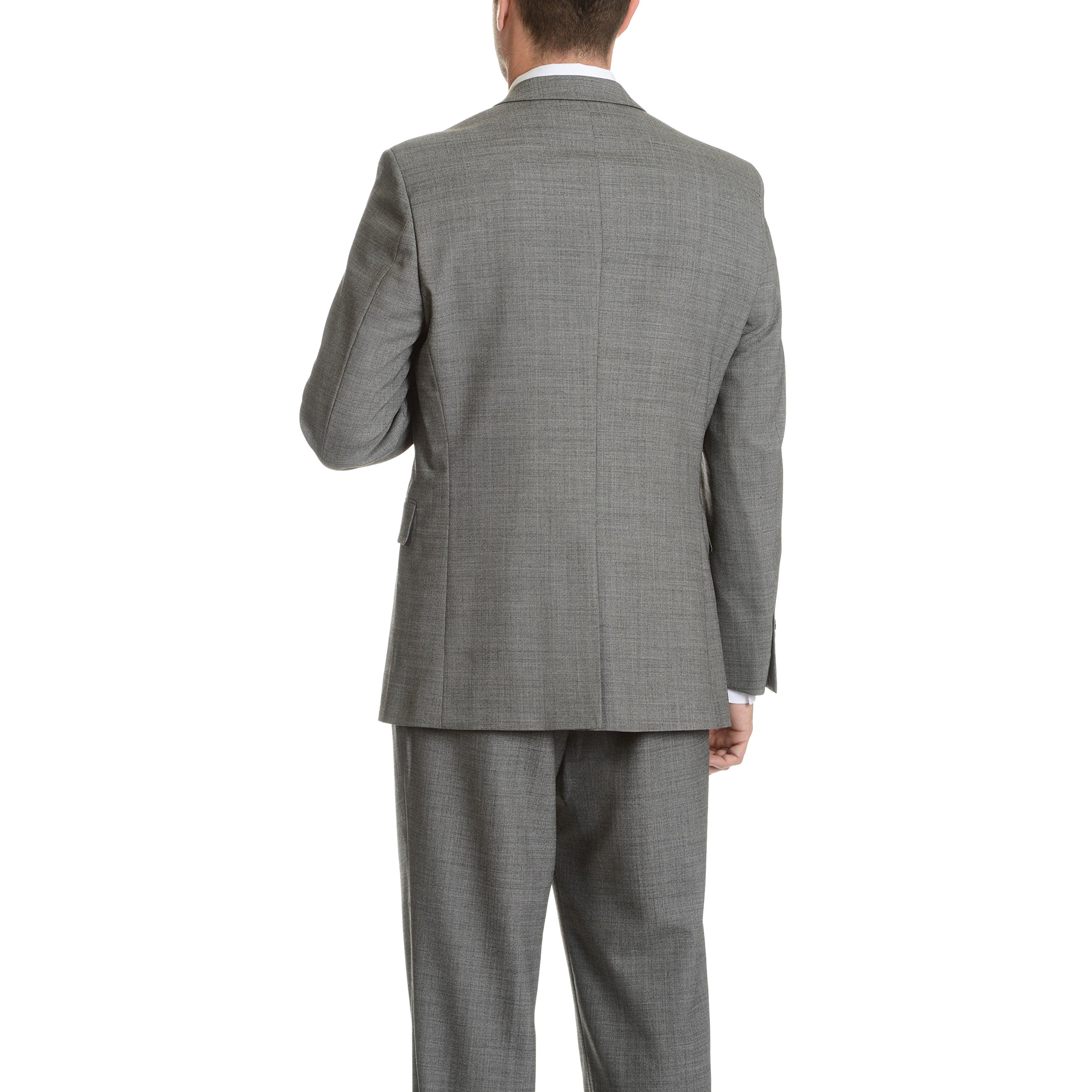 Palm Beach Men's Performance Wrinkle Rebound Suit Jacket - Breathable Stretch Blazer for Business & Formal Occasions - Perfect for Office, Weddings & Special Events