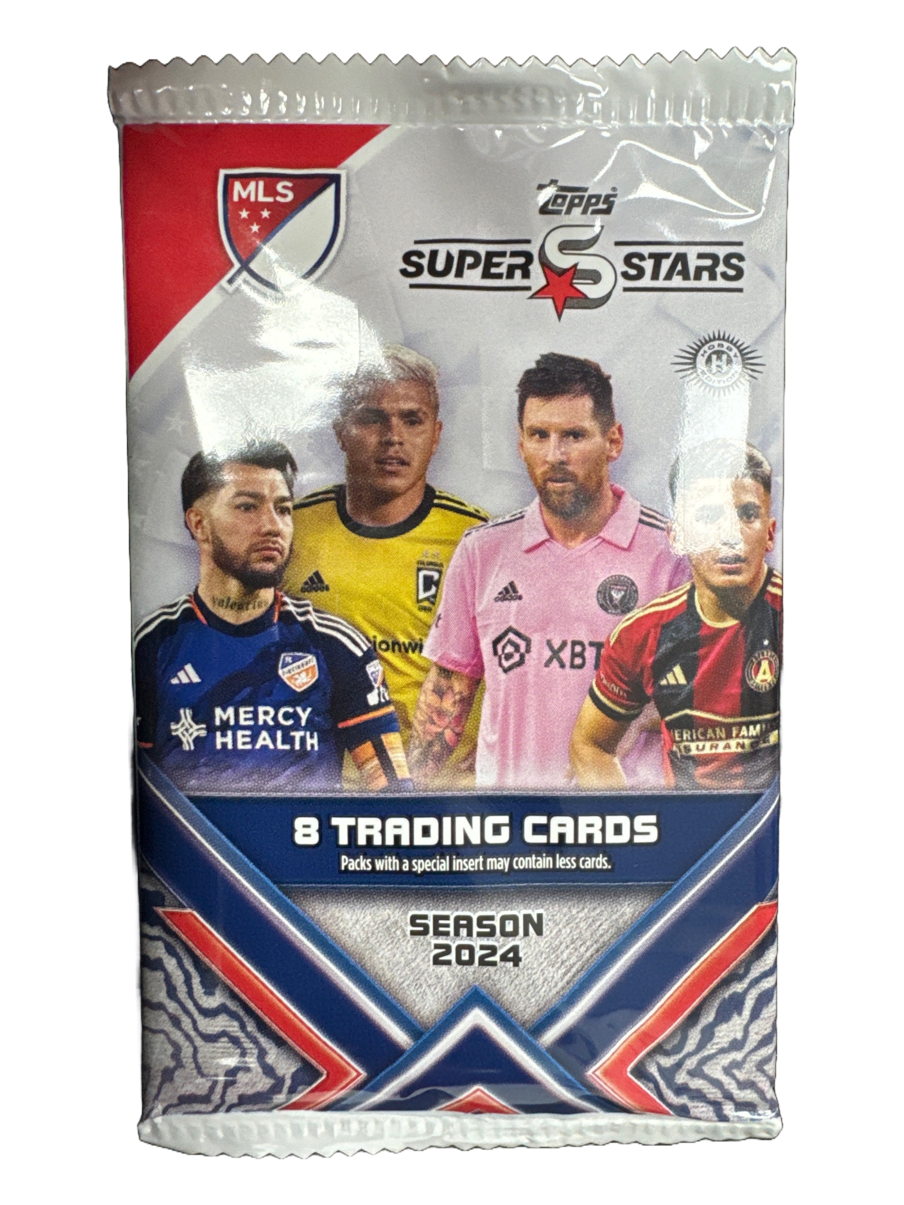 Topps MLS Superstars 2024 Single Pack - Collectible Soccer Trading Cards for Fans & Collectors - Perfect for Gifts, Trading, and Display
