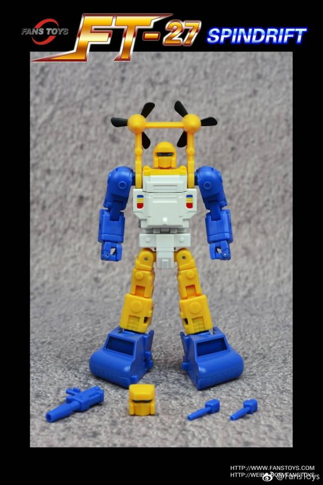 Fans Toys FT-27 Spindrift Collectible Action Figure - Transformers Masterpiece Series for Display & Play