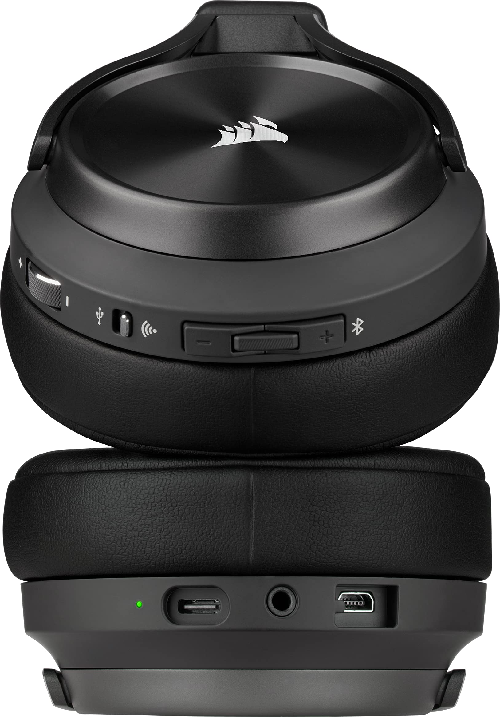 CORSAIR VIRTUOSO RGB WIRELESS XT Multiplatform Gaming Headset with Bluetooth - Dolby Atmos - Omnidirectional Microphone - iCUE Compatible - for PC, Mac, PS5, PS4, Nintendo Switch & Mobile Devices - Slate | Perfect for Gaming, Streaming & Remote Work