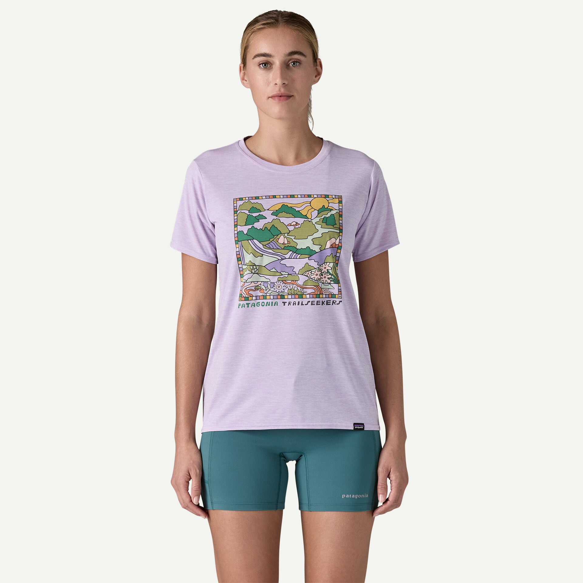 Capilene® Cool Daily Graphic T-Shirt for Women - Breathable & Lightweight Outdoor Shirt - Perfect for Hiking, Running & Travel