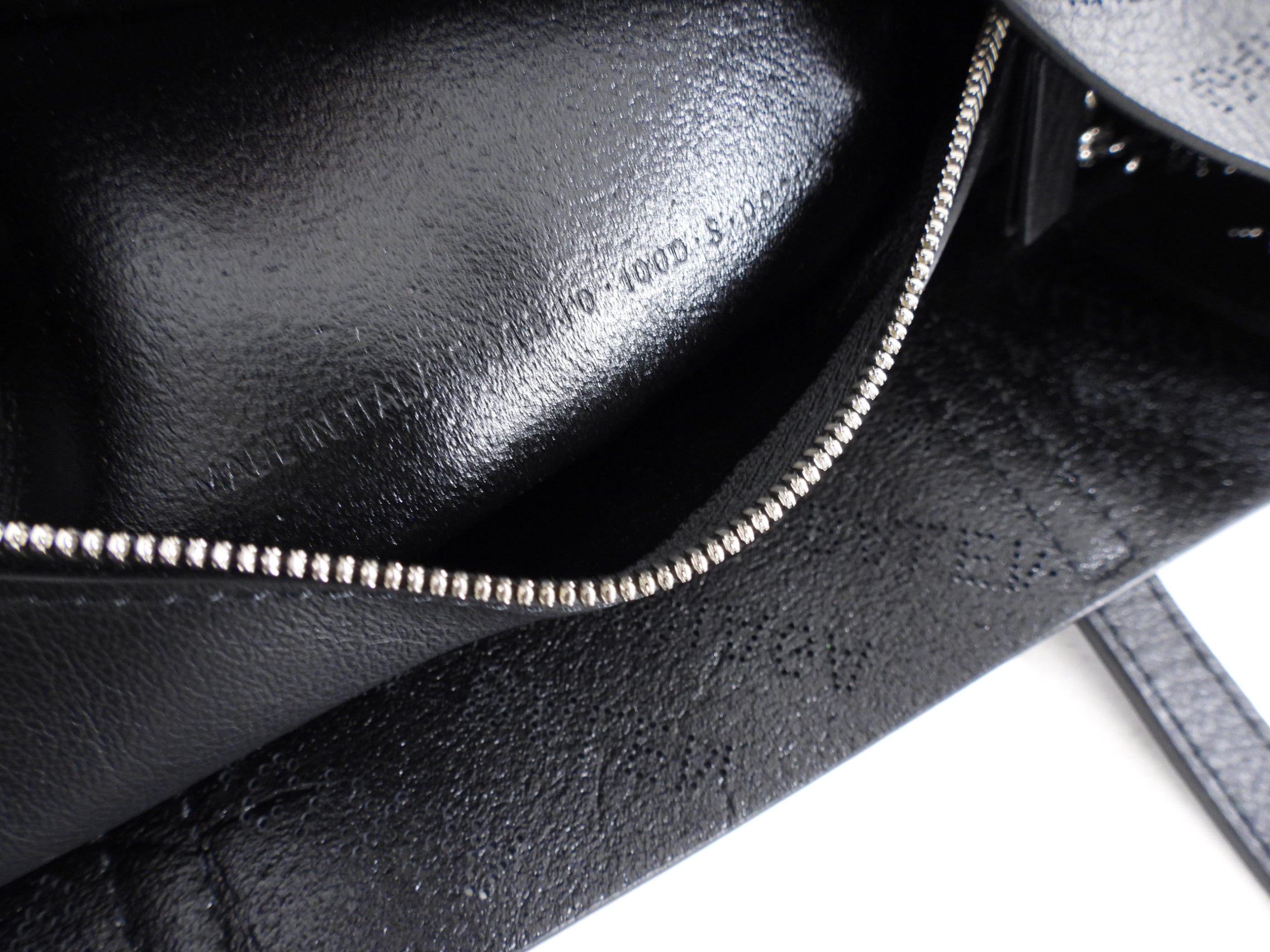 Balenciaga Black Smooth Leather Perforated Everyday XS Tote Bag for Women - Stylish Designer Handbag for Work, Travel & Casual Outings