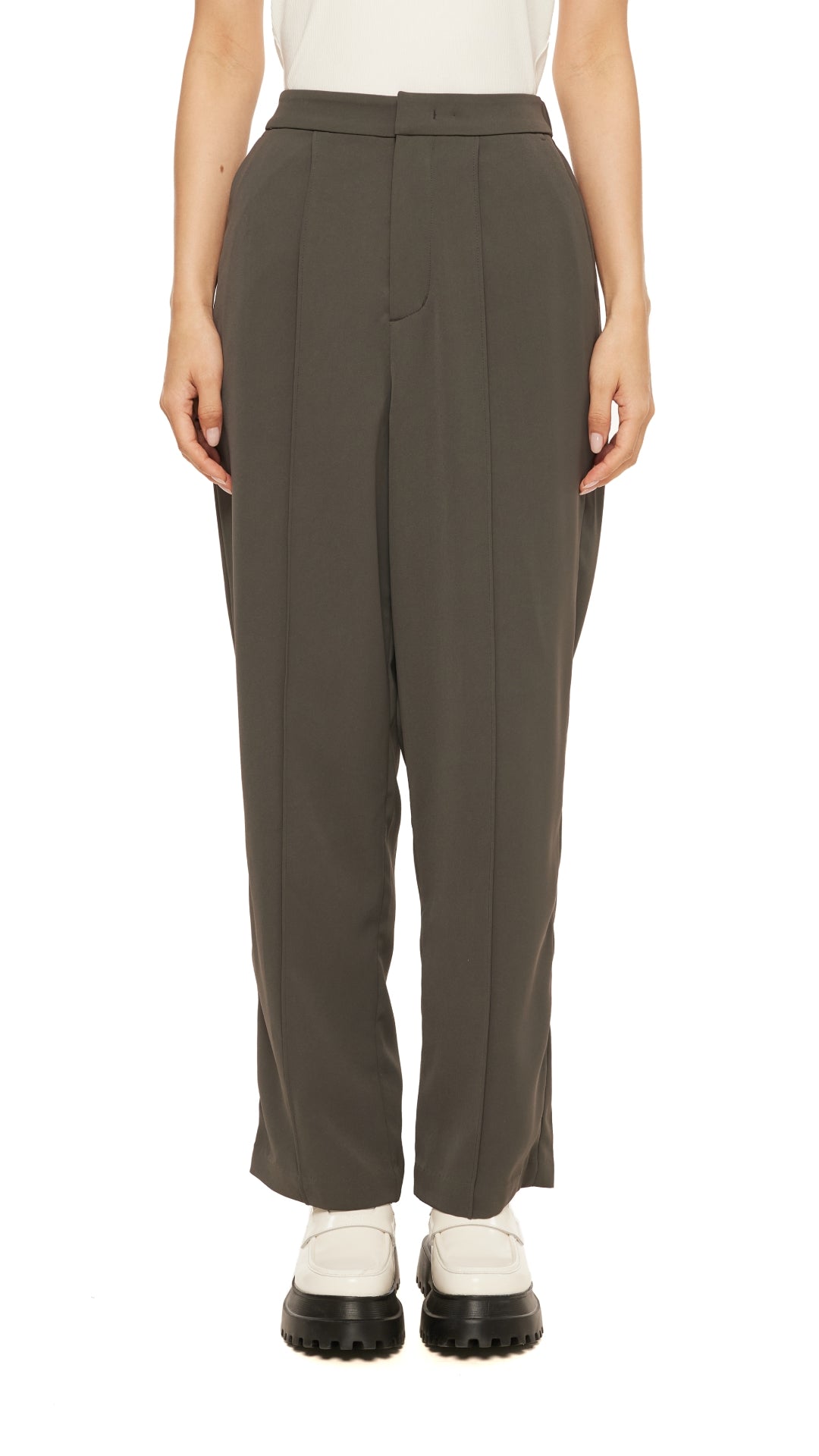 2 in 1 Convertible Straight Leg Pants for Women - Stretchable Comfort & Versatile Style - Perfect for Work, Travel & Casual Wear