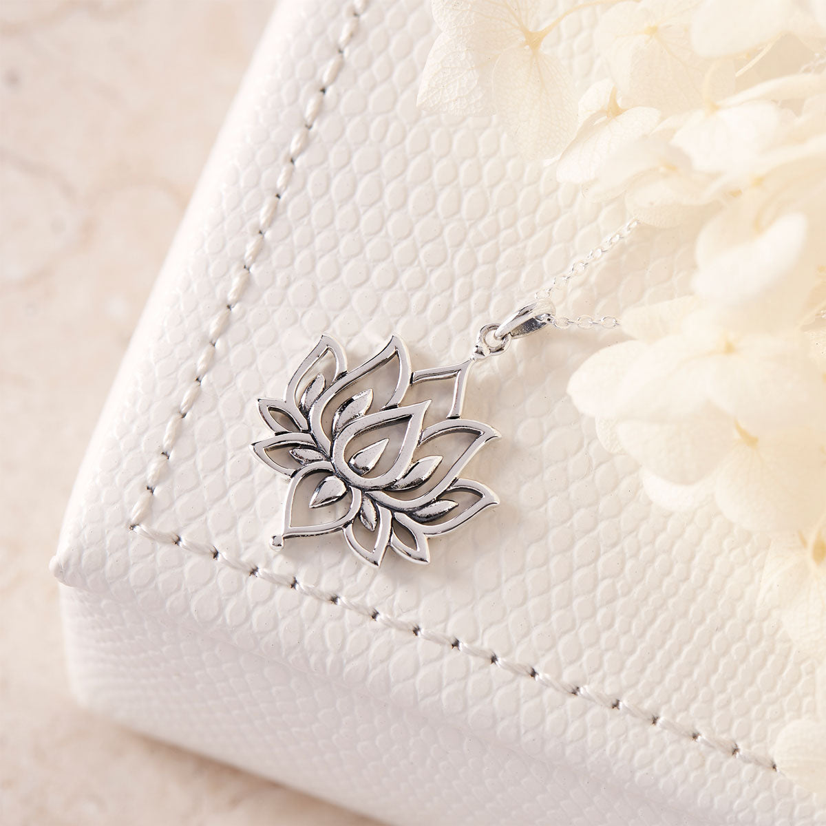 Blossoming Lotus Necklace - Elegant Floral Pendant Jewelry for Women | Perfect Gift for Birthday, Anniversary & Special Occasions