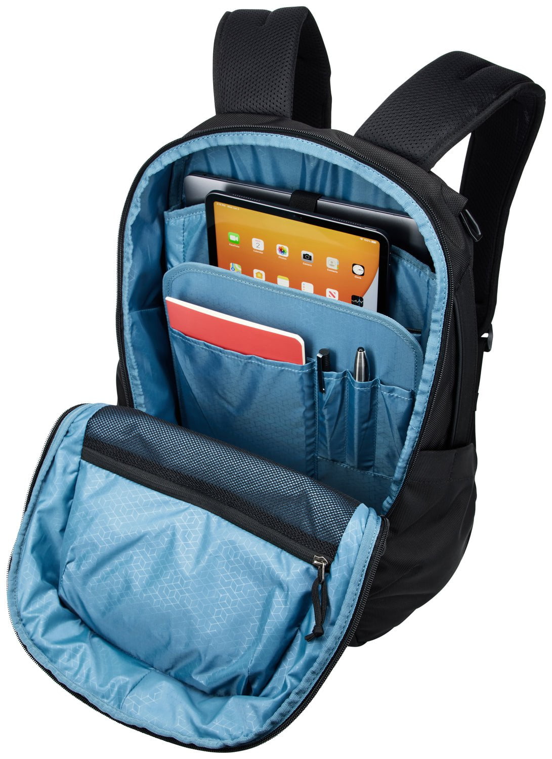 Thule Accent Backpack 26L - Durable Black Laptop Backpack for Men & Women - Perfect for Travel, Work, and Outdoor Adventures