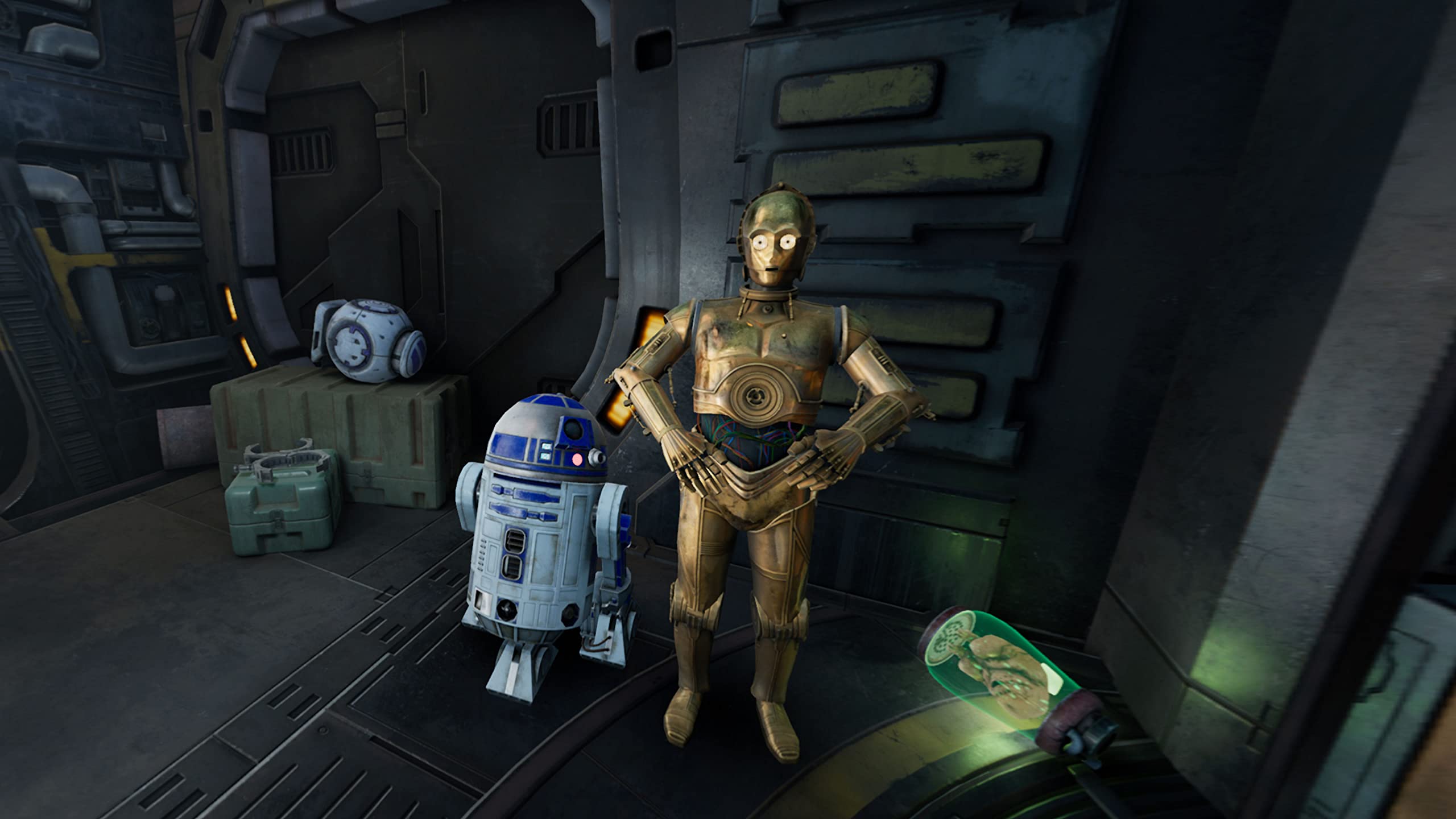 Star Wars Tales from the Galaxy's Edge - Enhanced Edition for Playstation 5 (PS5) with PSVR 2 Support - Immersive VR Gaming Experience for Sci-Fi & Action Adventure Fans