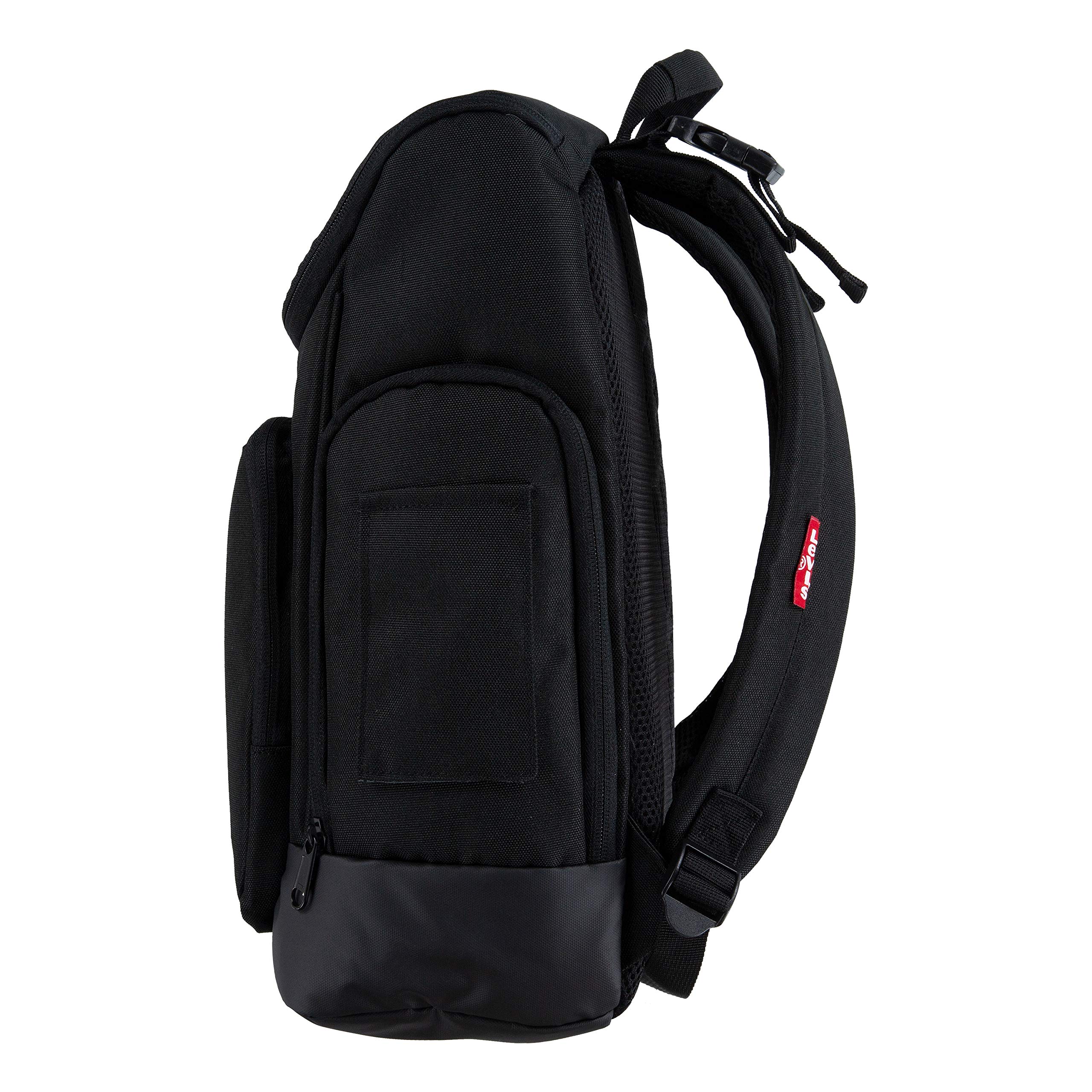 Levi's Kids Big Boys Diaper Bag - Black Diaper Backpack for Toddlers & Babies - Waterproof & Spacious for Daycare, Travel & Outings