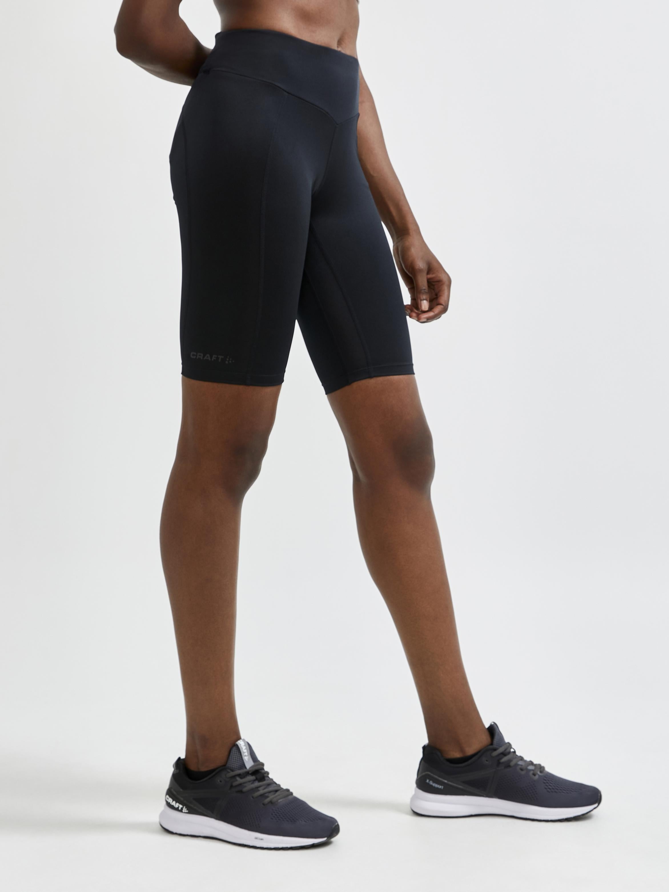 Women's High-Waisted ADV Essence Training Short Tights - Breathable Yoga Running Workout Leggings for Gym & Active Lifestyle
