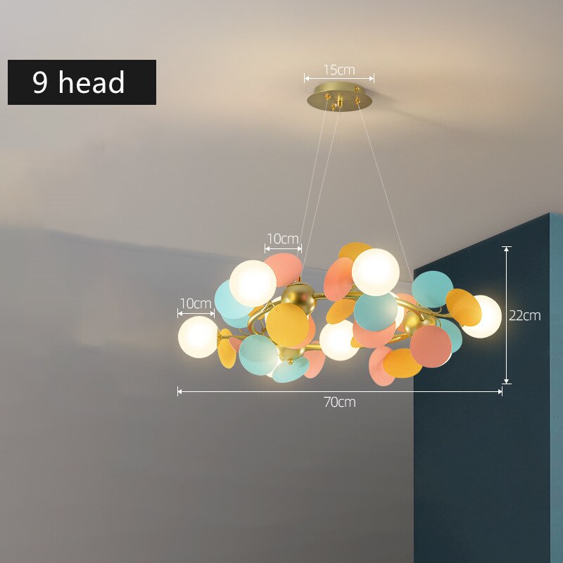 Firefly Chandelier - Elegant Crystal Ceiling Light Fixture for Dining Room & Bedroom | Dimmable LED Lighting for Romantic Ambiance & Home Decor