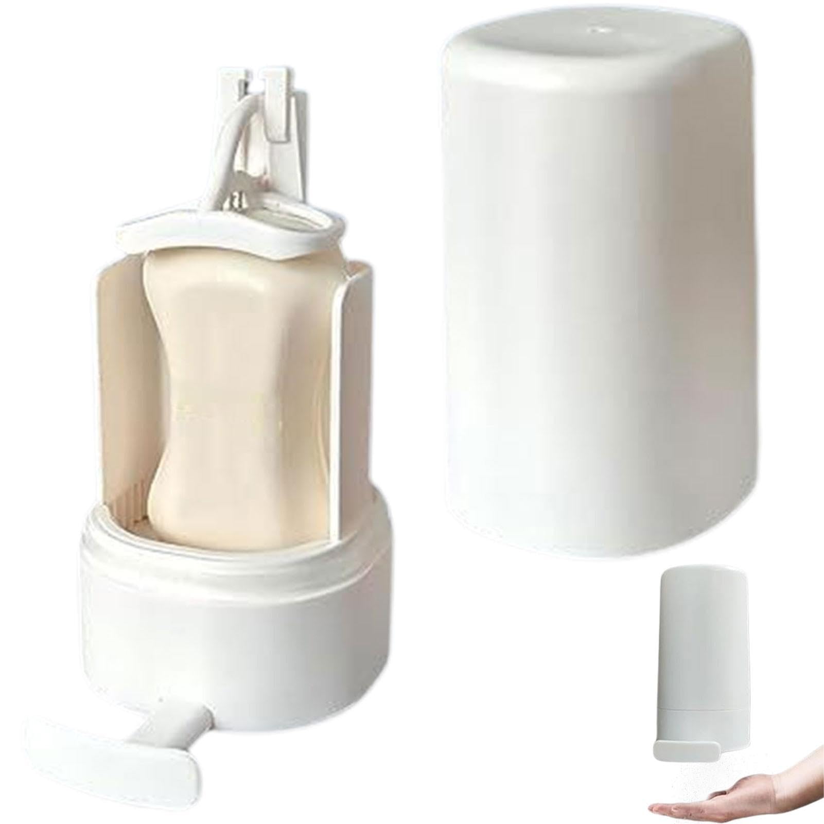 Waterproof Adjustable Soap Grinder Dispenser - Wall Mounted Kitchen & Bathroom Soap Foam Maker | Effortless Soap Grinding for Hand Washing, Dish Cleaning & Showering | Perfect for Home, Restaurant & Hotel Use