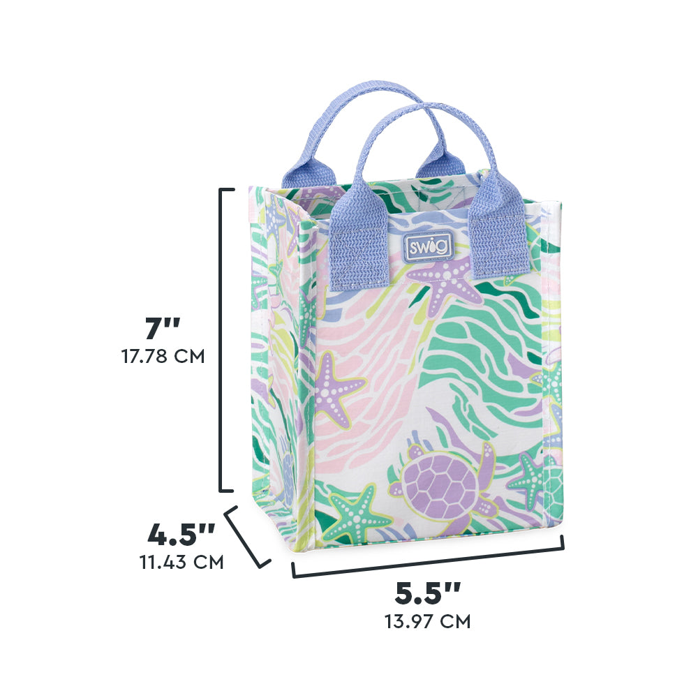 Eco-Friendly Sea Swirl Reusable Mini Gift Bags - Perfect for Birthday Presents, Wedding Favors & Party Decorations