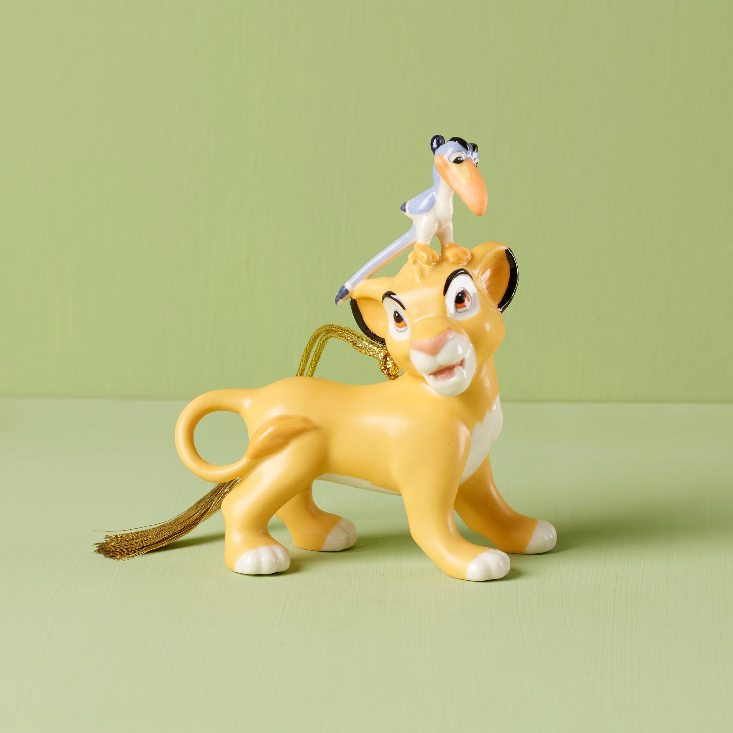 Simba & Zazu Disney The Lion King Christmas Ornament - Perfect for Holiday Tree Decorations, Disney Fan Gifts, and Movie-Themed Collectibles
