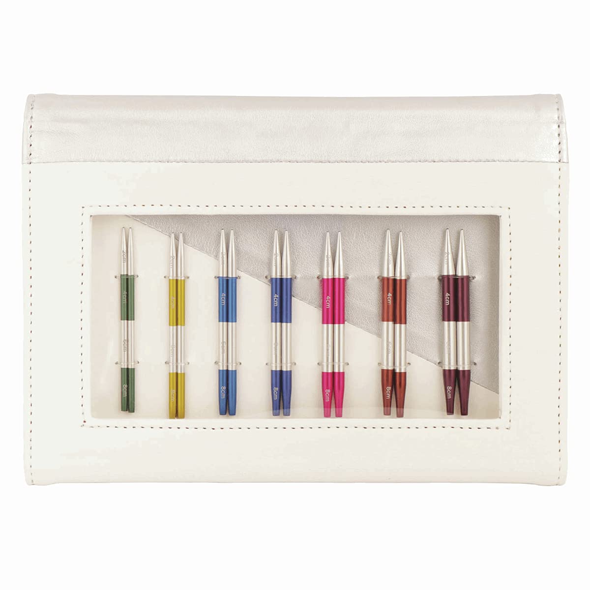 KnitPro Smart Stix Interchangeable Knitting Needles Set - 7-Piece Deluxe Kit with Accessories for Crochet, Knitting & Crafting | Perfect for Beginners & Professionals, Home & Travel Use