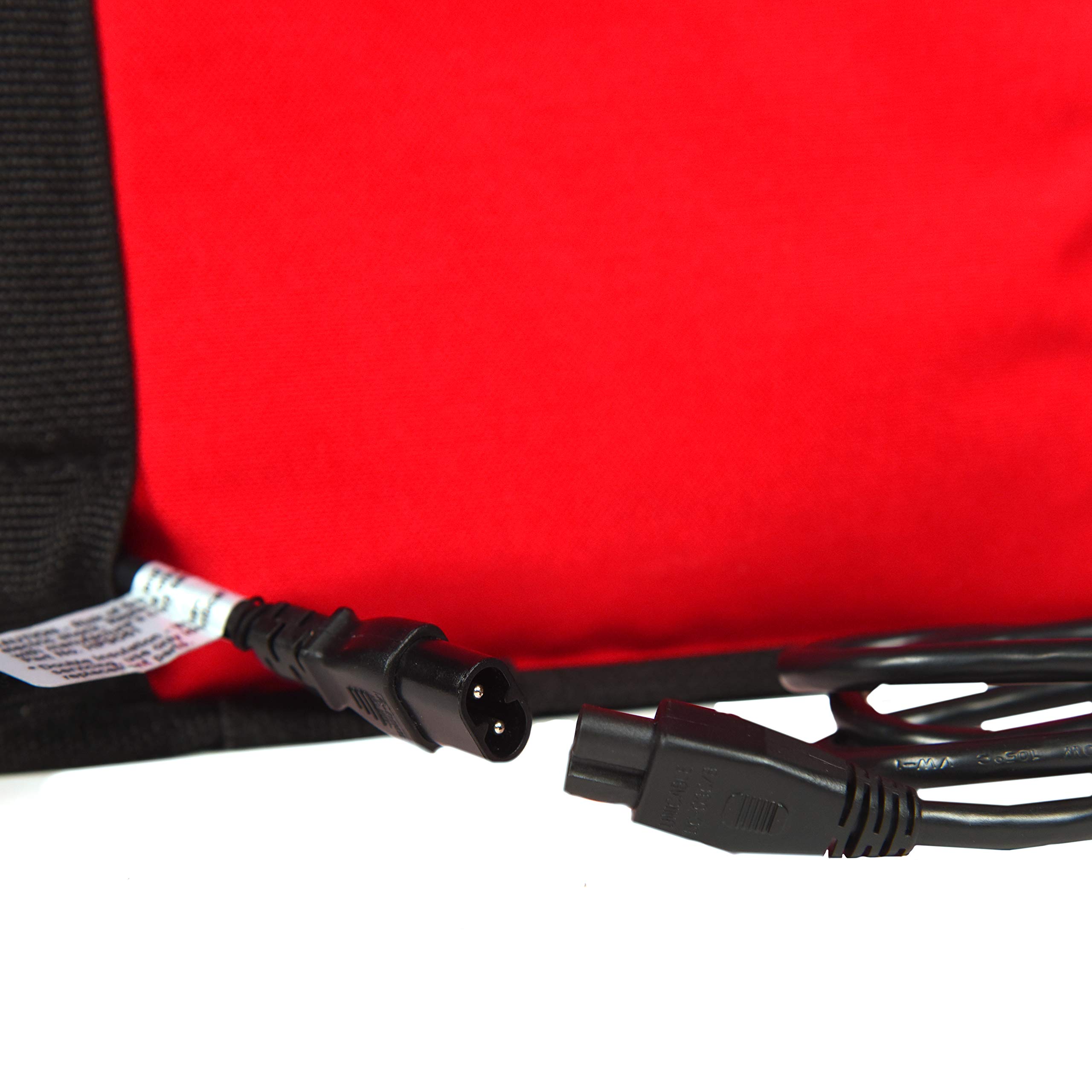 Portable Electric Heated Lunch Box - Mini Cube Insulated Food Delivery Bag for Hot Meals (Red) | Perfect for Office, School, Travel & Food Delivery Services
