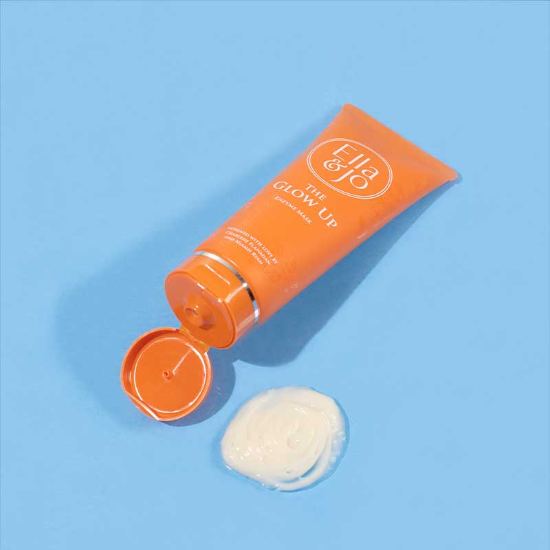 Ella & Jo The Glow Up Enzyme Mask - Brightening & Exfoliating Facial Treatment for Glowing Skin | Perfect for Nighttime Skincare Routine & Spa Days