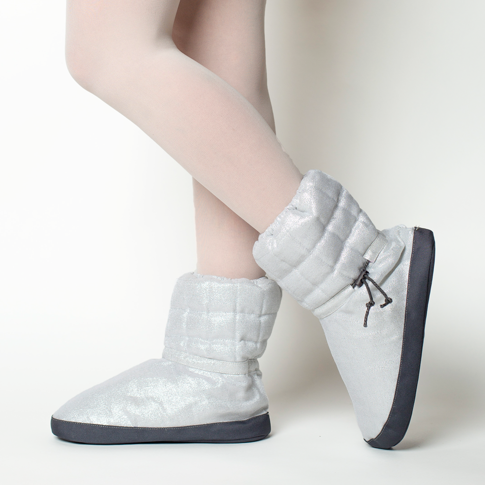 Cozy RP Quilted Warmup Booties for Women - Soft Indoor/Outdoor House Slippers with Non-Slip Sole - Perfect for Winter, Lounging & Relaxing at Home