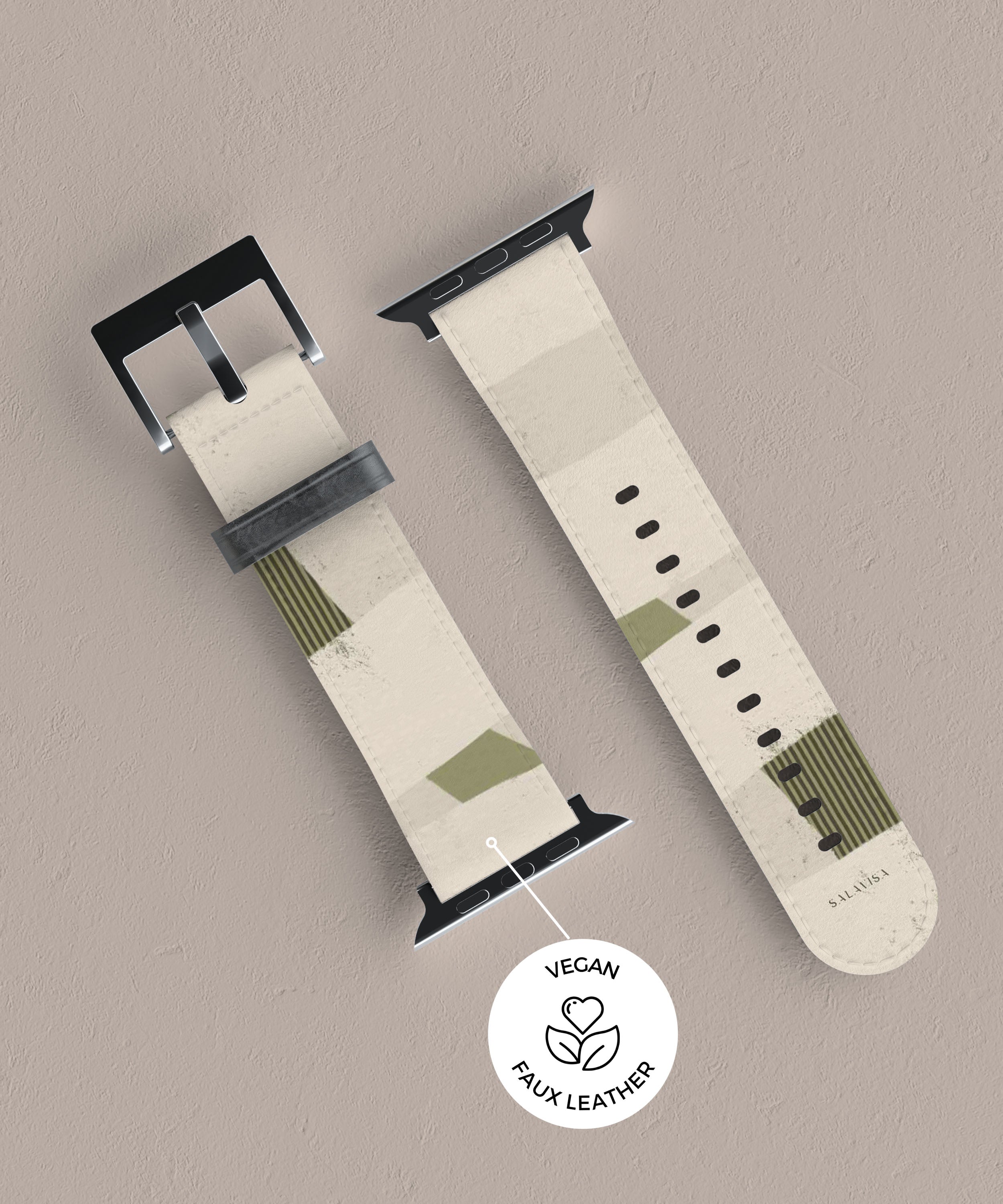 Organic Green Apple Watch Band - Eco-Friendly, Soft & Durable - Perfect for Workouts, Daily Wear & Fashion Accessories