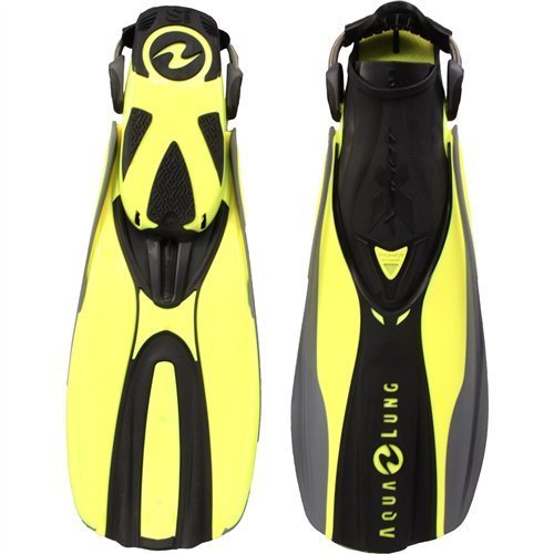 Aqua Lung X Shot Spring Strap Diving Fins - Lightweight Adjustable Swim Fins for Snorkeling, Scuba Diving & Water Sports | Perfect for Beach Vacations & Pool Training