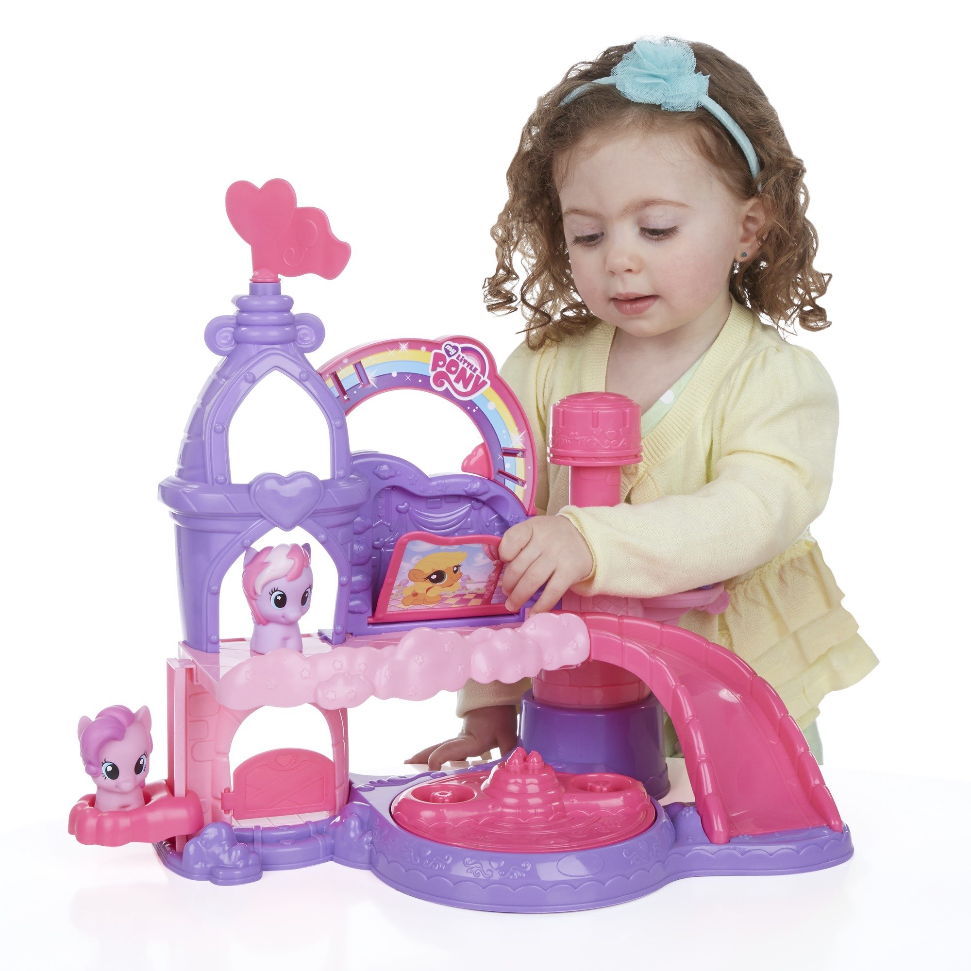 Playskool Friends Musical Celebration Castle with My Little Pony - Interactive Toy Playset for Kids Birthday & Party Entertainment | Perfect Gift for 3-6 Year Old Girls & Boys