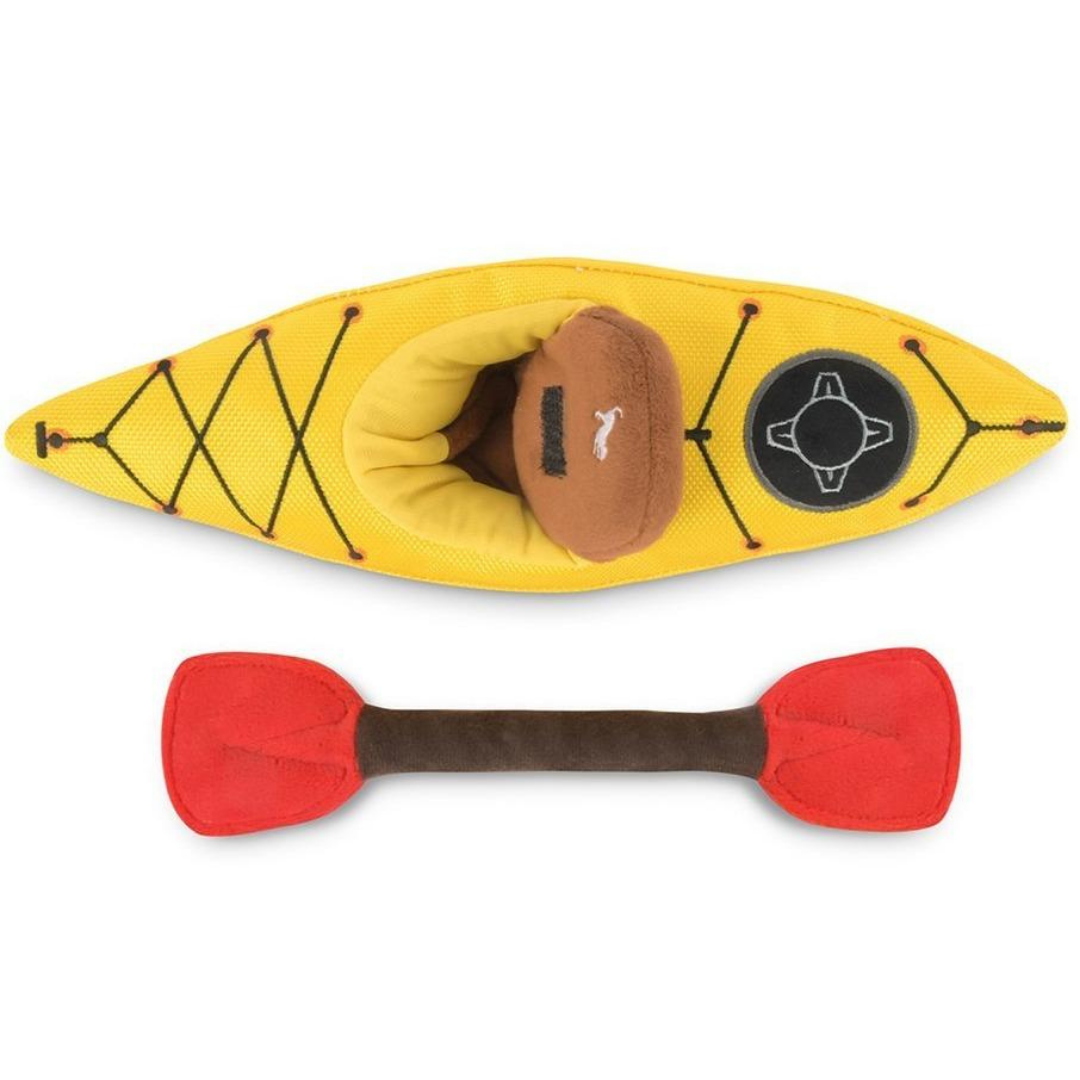Camp Corbin Kayak Dog Toy - Durable Floating Chew Toy for Medium & Large Dogs - Perfect for Pool, Lake & Beach Playtime