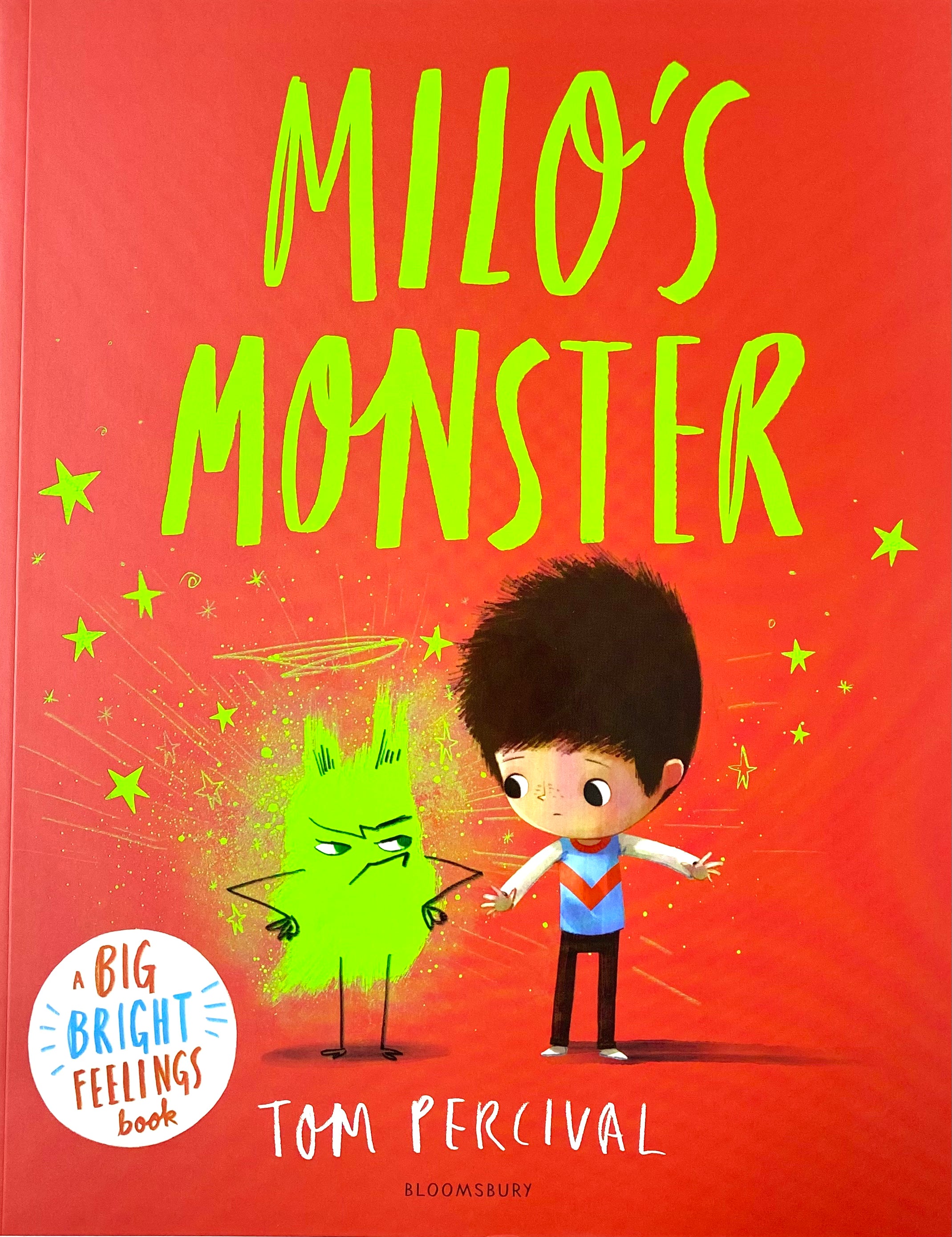 Milo's Monster: A Big Bright Feelings Book About Anger and Jealousy - Help Kids Manage Emotions | Perfect for Parents & Teachers
