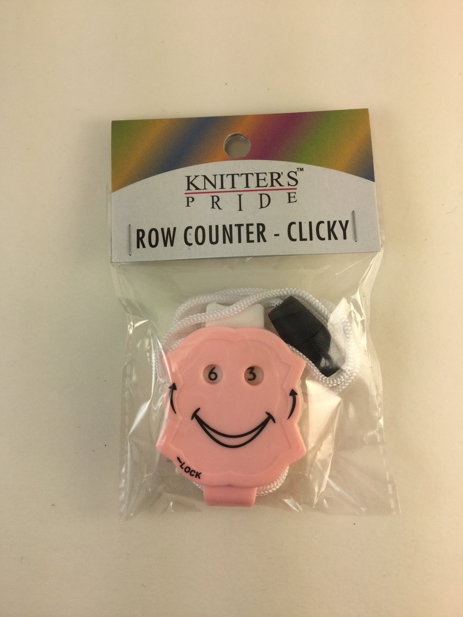 Knitter's Pride Clicky Row Counter - Perfect for Knitting, Crochet & Crafting Projects - Track Stitches with Ease