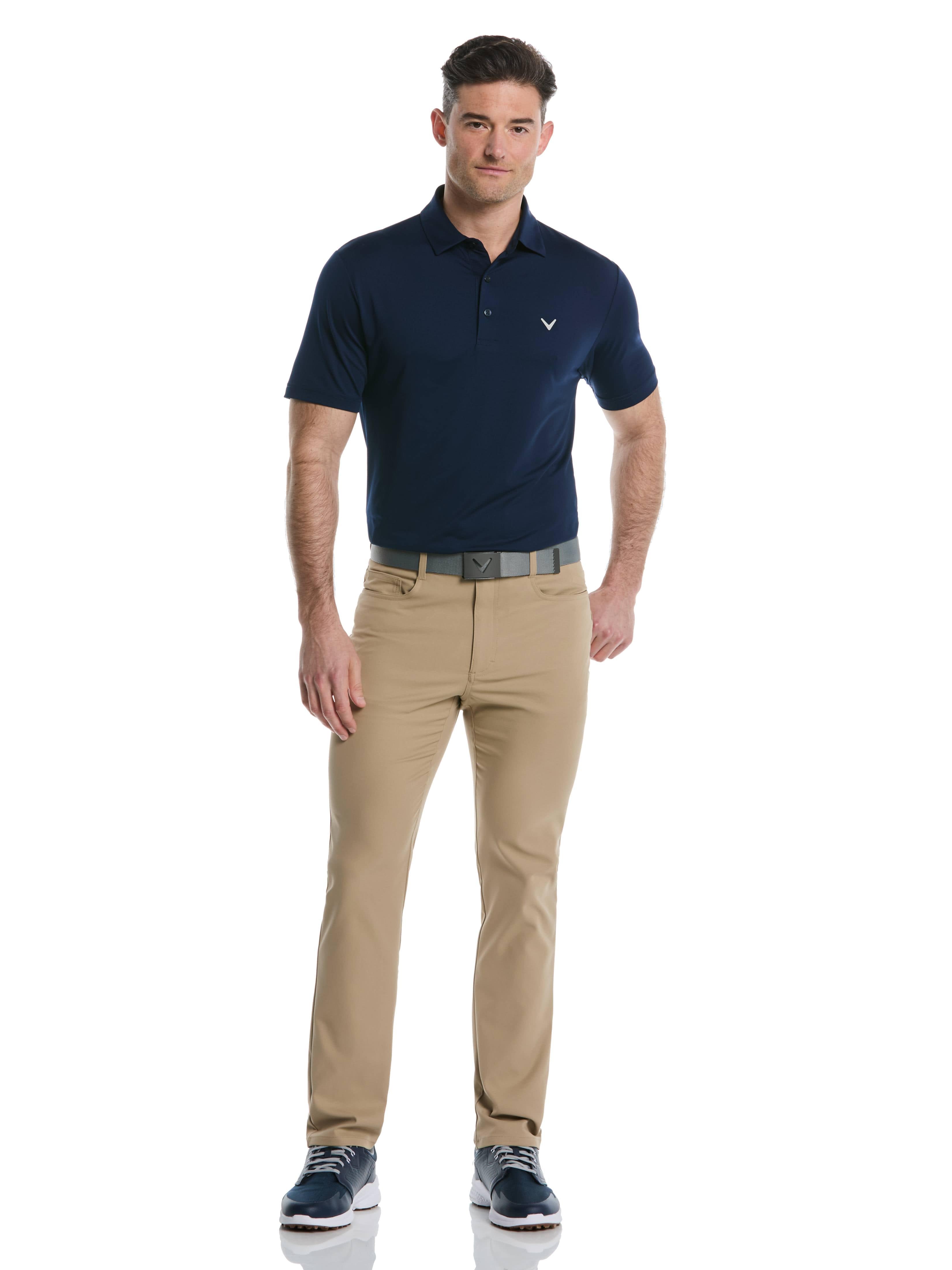 Men's Sorona® Stretch 5-Pocket Pants - Comfortable Slim Fit Casual Trousers for Work, Travel & Everyday Wear