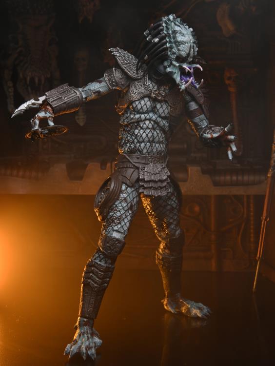 Predator 2 Ultimate Warrior Predator Action Figure - Collectible Movie Character Model for Display & Cosplay