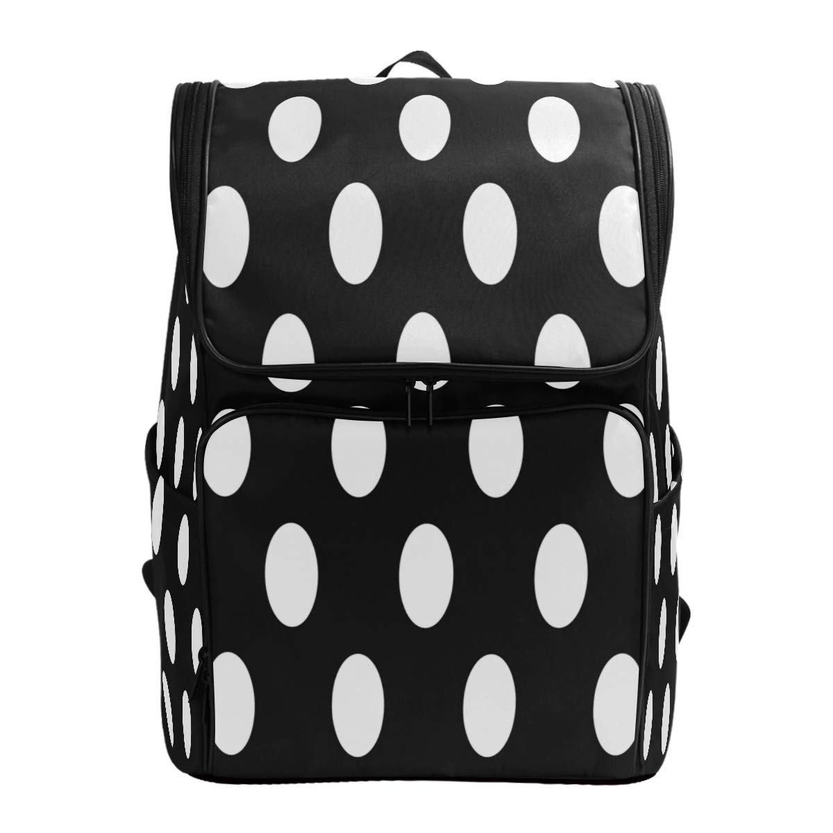 ALAZA Large Polka Dot Backpack - Stylish Daypack for School, College, Travel & Commuting - Durable Shoulder Bag for Women & Teens - Perfect for Campus, Work & Outdoor Adventures