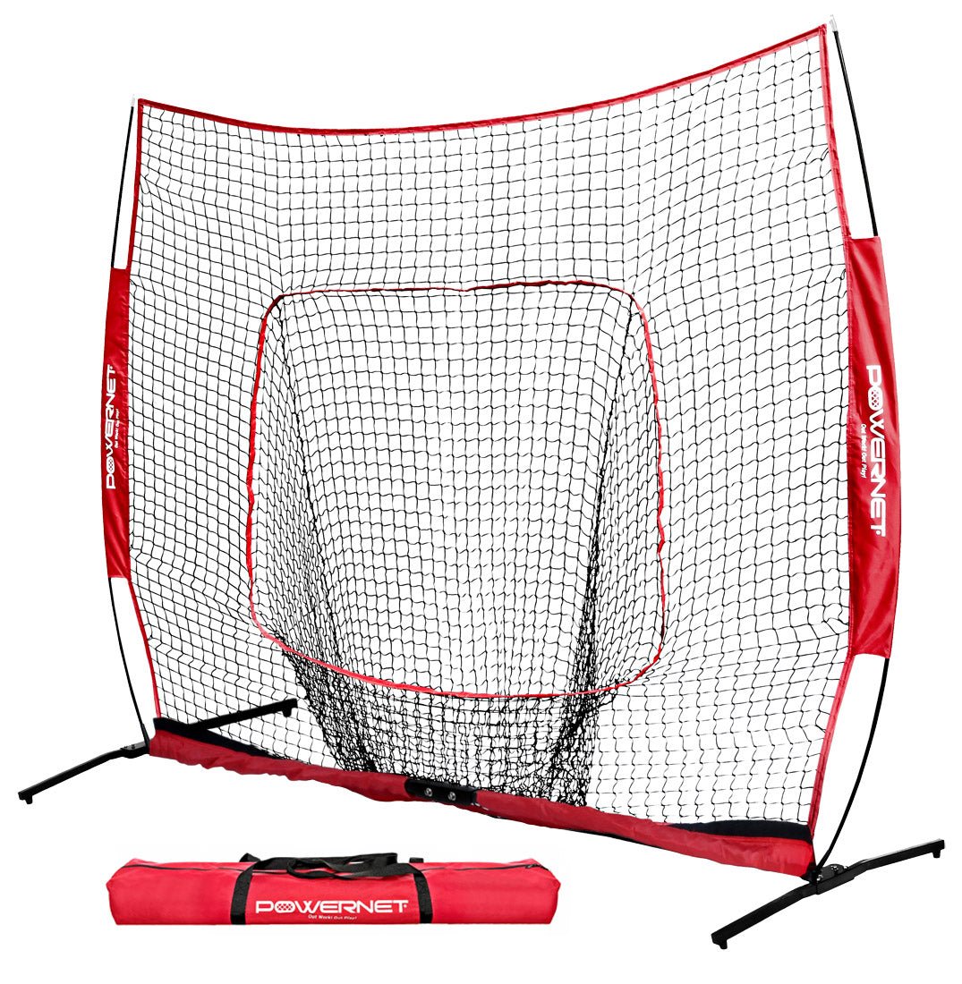 PowerNet 8x8 XLP PRO Volleyball Net with Heavy-Duty One Piece Steel Frame - Perfect for Indoor & Outdoor Court, Beach, Backyard, and Professional Training