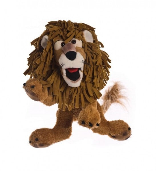 Christoph 43 cm Lion Hand Puppet - Soft Plush Animal Puppet for Kids, Storytelling & Educational Play - Perfect for Classroom, Theater & Family Fun (Code 216)