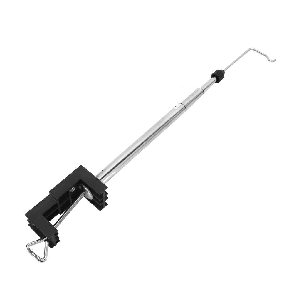 Rotary Tool Grinder with Telescopic Hanger - Adjustable Drill Holder & Flex Shaft Hanger - Steel Rod Hanging Tool for Industrial Workshop & DIY Projects | Perfect for Metalworking, Woodworking & Crafting