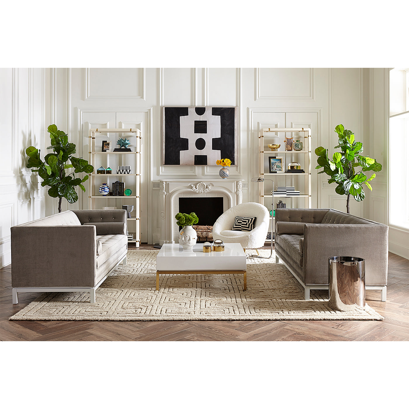Handmade Lisbon Wool Area Rug - Traditional Hand Knotted Design for Living Room, Bedroom & Dining Room Decor