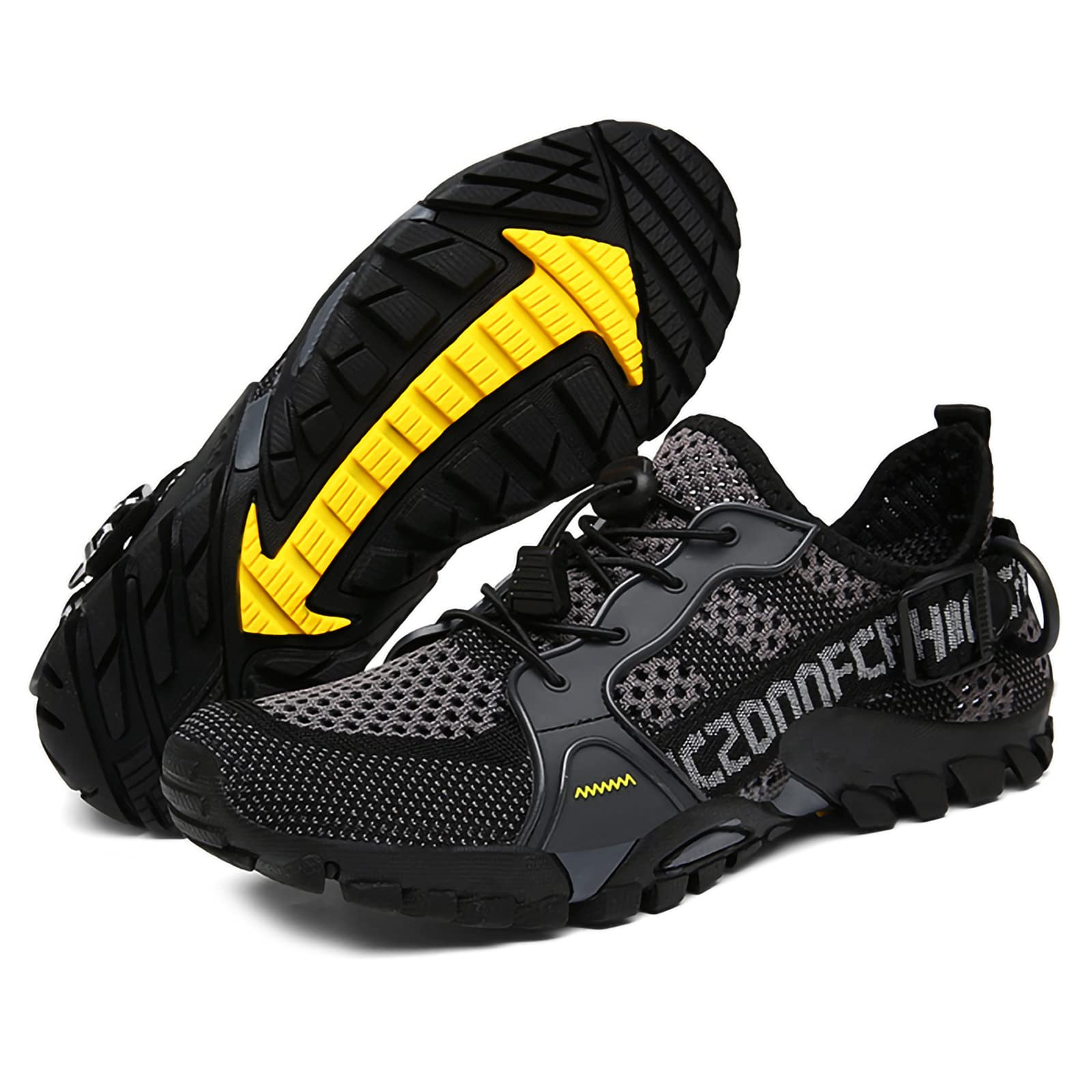 TDHLW Barefoot Shoes for Men & Women - Quick-Drying Lightweight Hiking & Running Shoes with Non-Slip Sole - Perfect for Beach, Wading, Outdoor Climbing & Trail Adventures