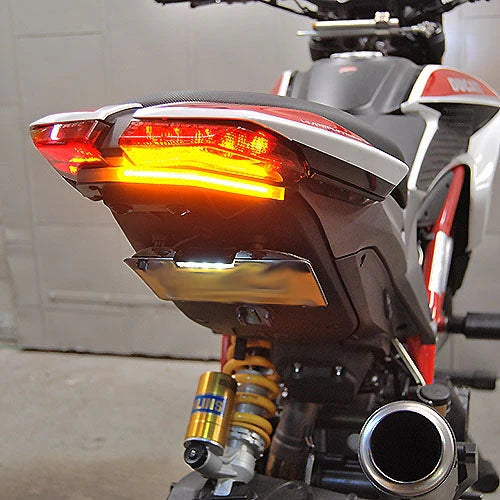 Ducati Hypermotard 939/821 Fender Eliminator Kit (2013-2019) - Motorcycle Tail Tidy for Clean Look & Improved Style - Perfect for Street Riding & Custom Builds
