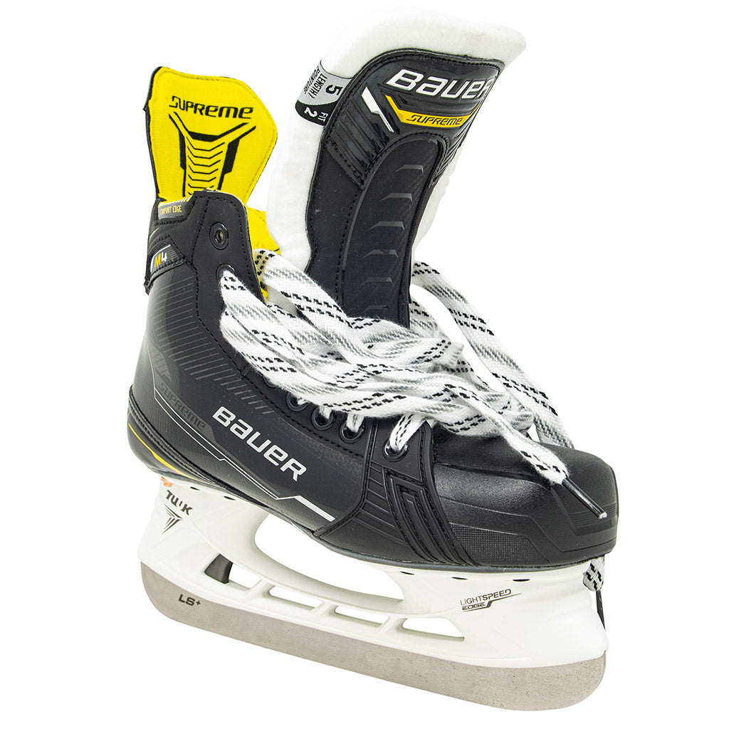 Bauer Supreme M4 Intermediate Ice Hockey Skates - High-Performance Skates for Youth & Teen Players - Perfect for Competitive Games & Practice Sessions